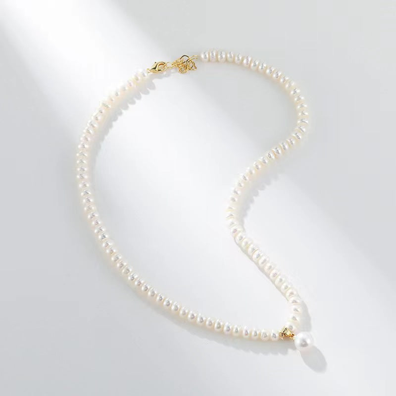 Genuine Freshwater Pearl Pure Heart Necklace