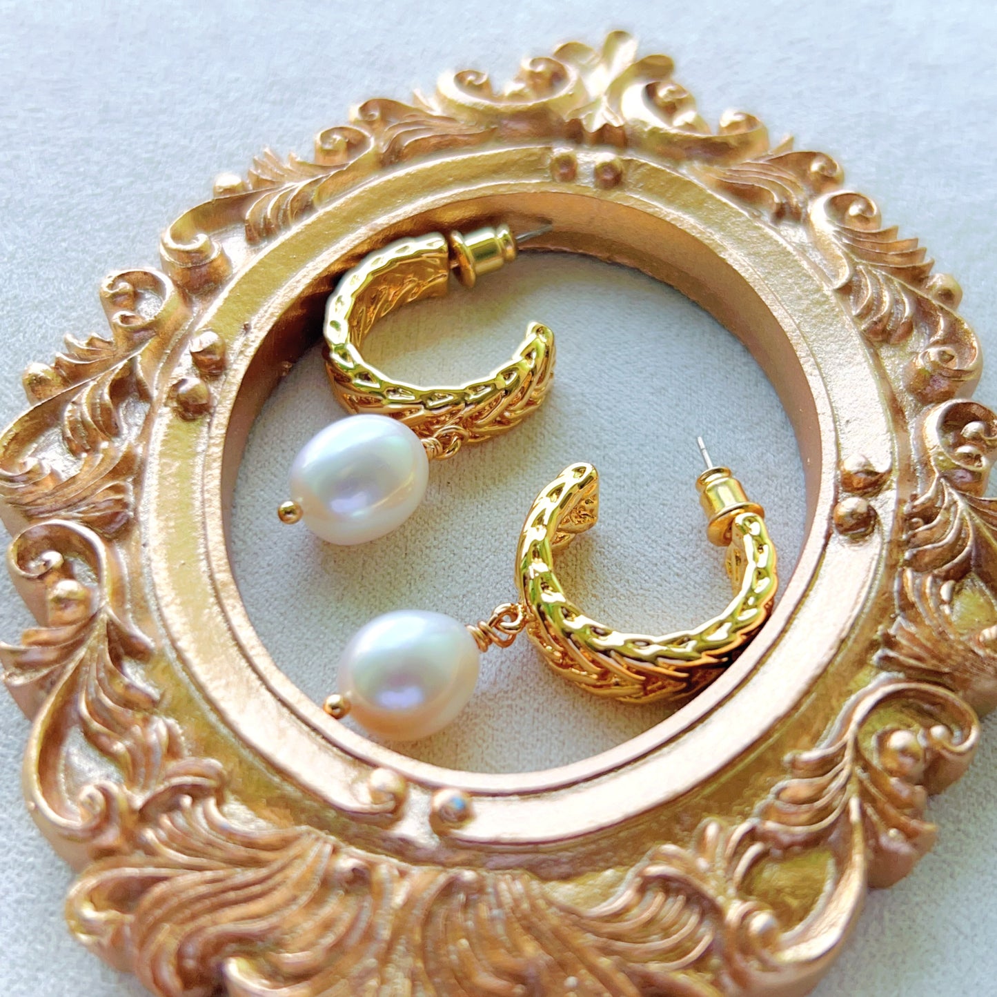 Genuine Freshwater Pearl Gloria Earring