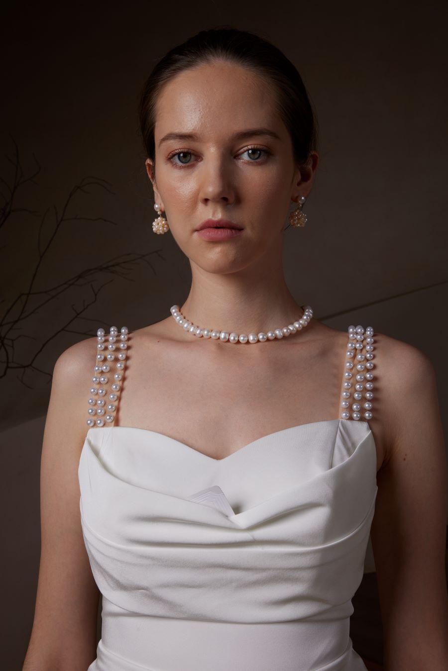 Classic White Pearl Necklace