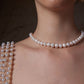 Classic White Pearl Necklace