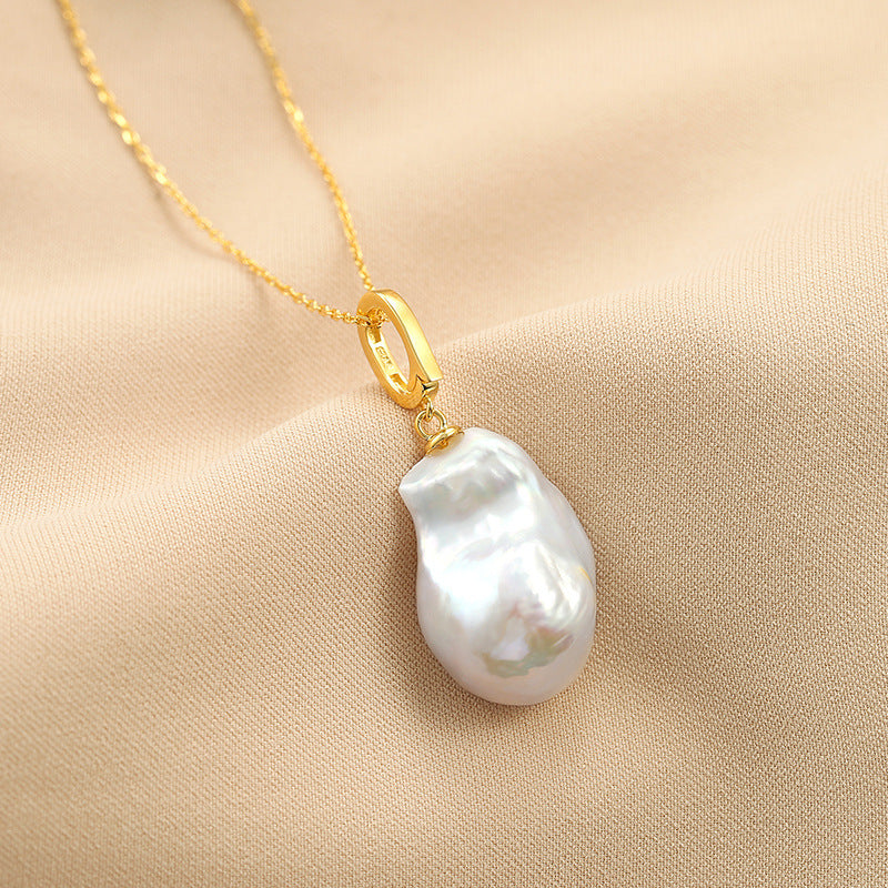 Genuine Freshwater Pearl Cloud Necklace