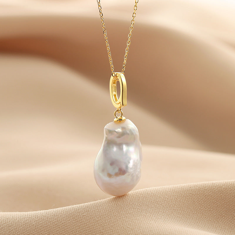 Genuine Freshwater Pearl Cloud Necklace