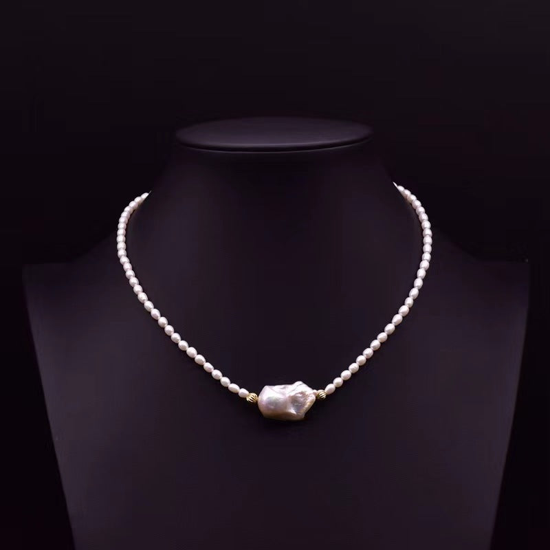 Genuine Freshwater Pearl Silver Coast Necklace