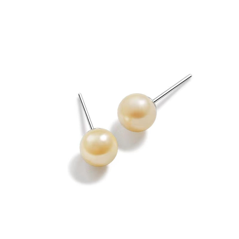 Genuine Golden South Sea Pearl Ella Earrings