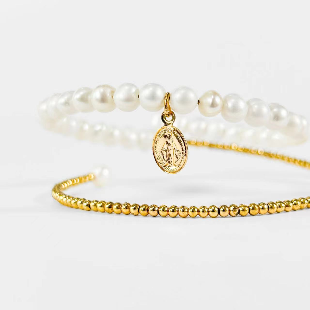 Genuine Freshwater Baroque Pearl Venus Bracelet (Limited Edition)