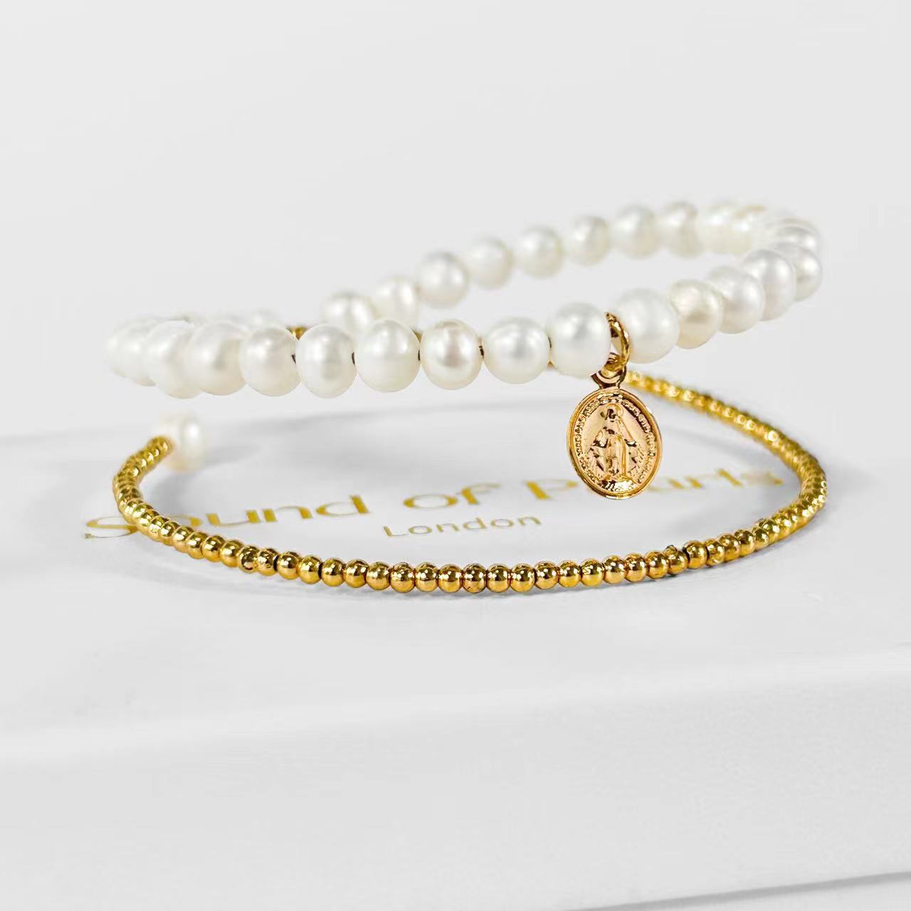 Genuine Freshwater Baroque Pearl Venus Bracelet (Limited Edition)