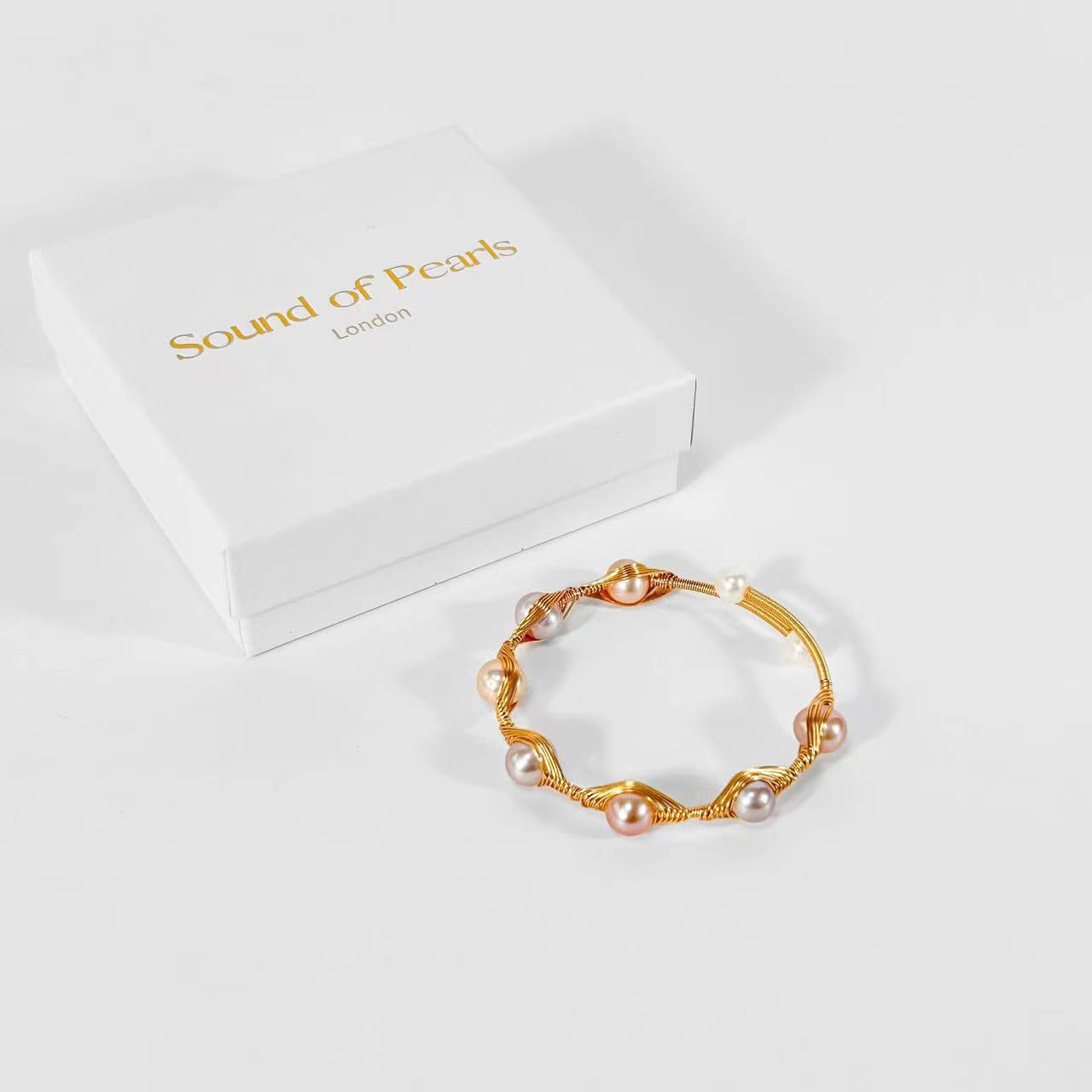 Genuine Freshwater Baroque Pearl Nest Bracelet (Limited Edition)
