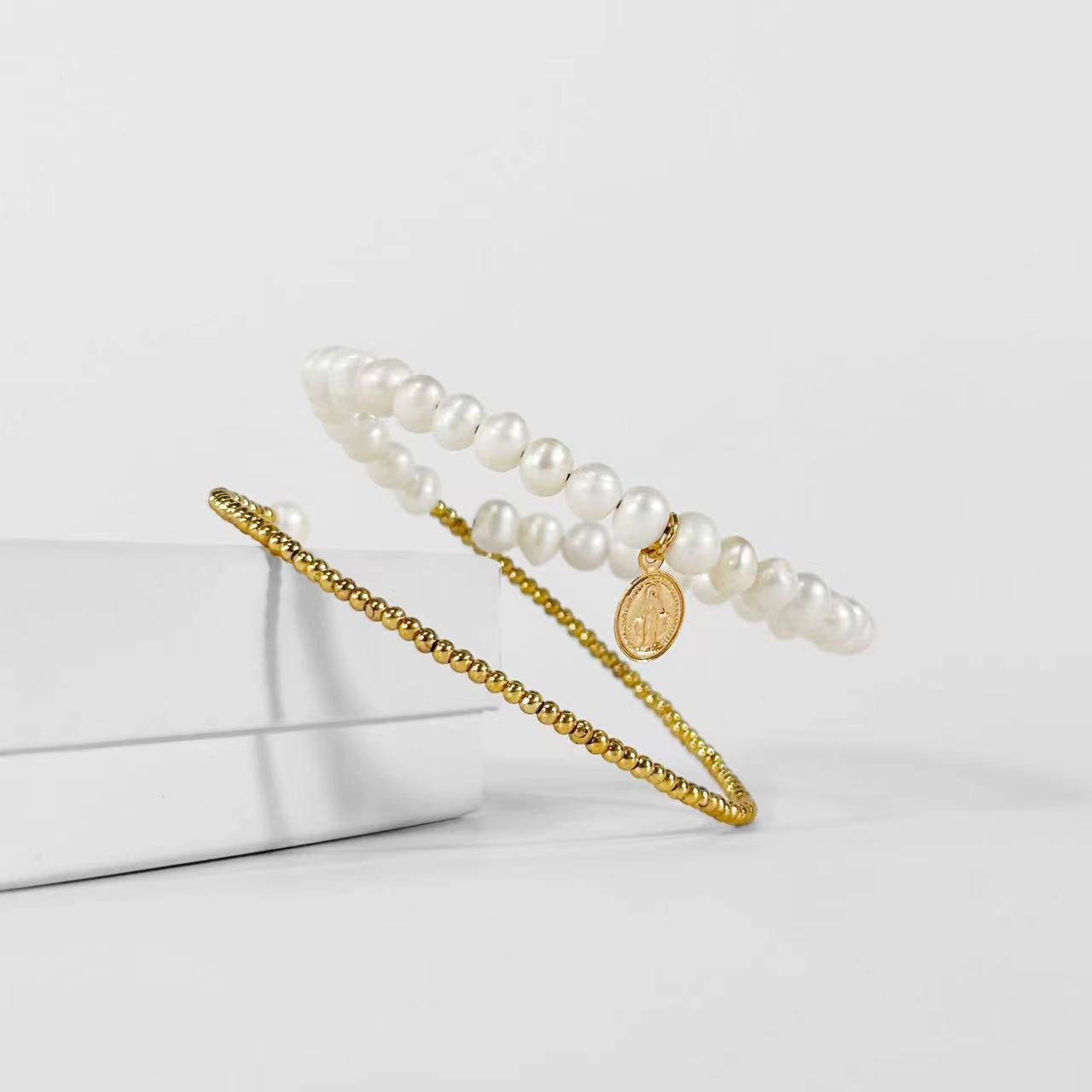 Genuine Freshwater Baroque Pearl Venus Bracelet (Limited Edition)