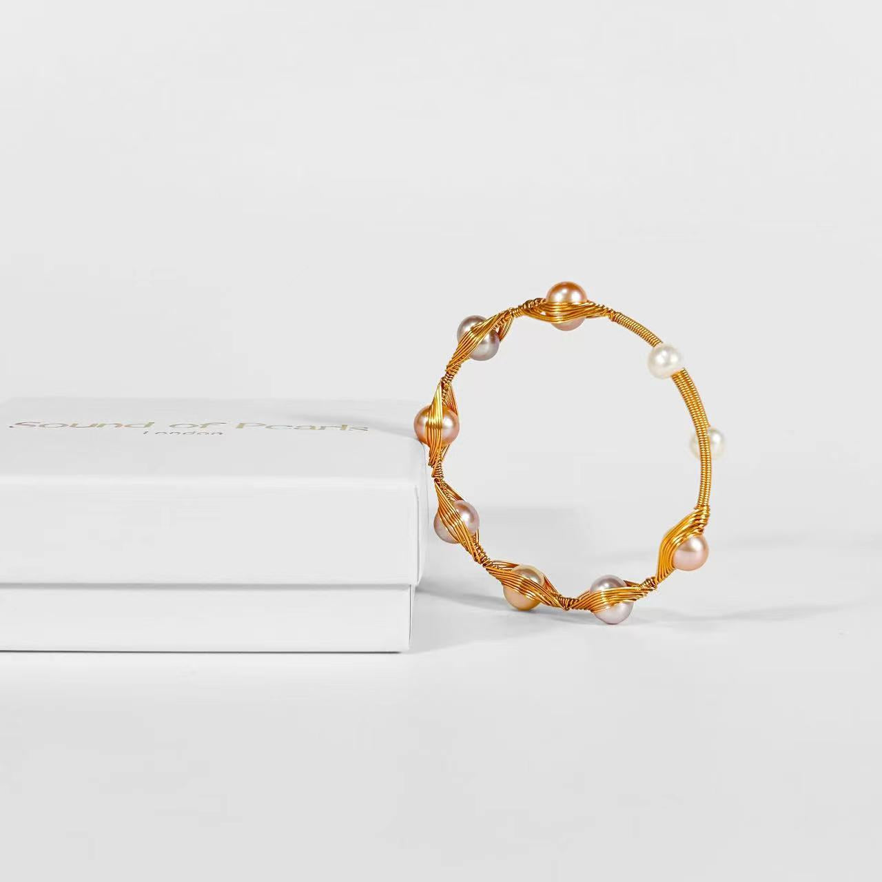 Genuine Freshwater Baroque Pearl Nest Bracelet (Limited Edition)