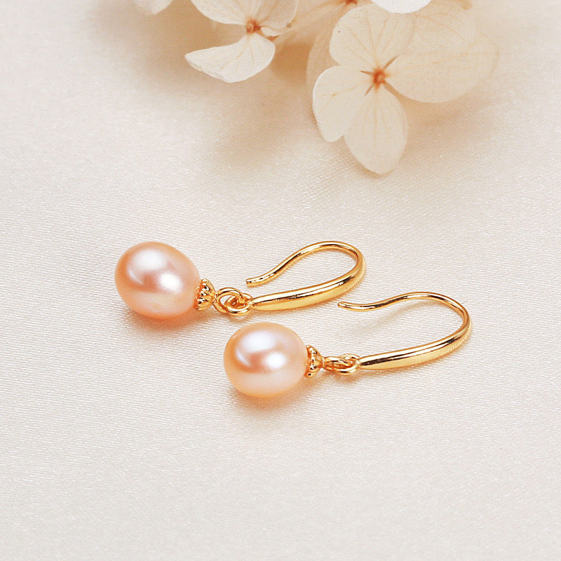 Genuine Freshwater Pearl Candy Dew Earrings