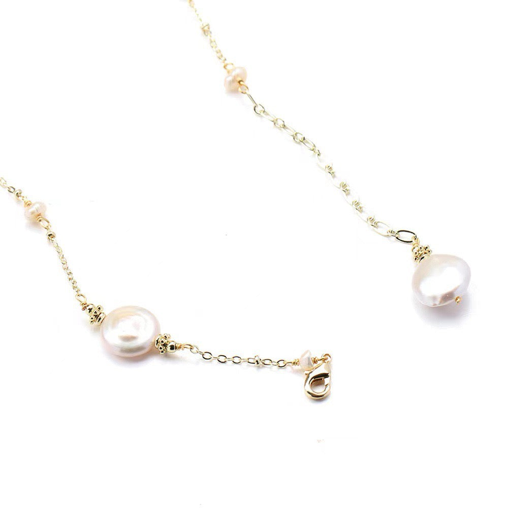 Genuine Freshwater Pearl Happy Dew Necklace