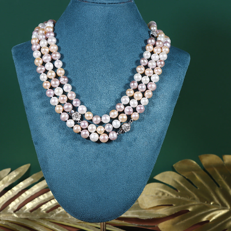 Genuine Freshwater Baroque Pearl Candy Necklace