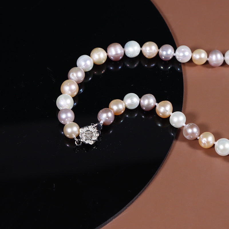 Genuine Freshwater Baroque Pearl Candy Necklace