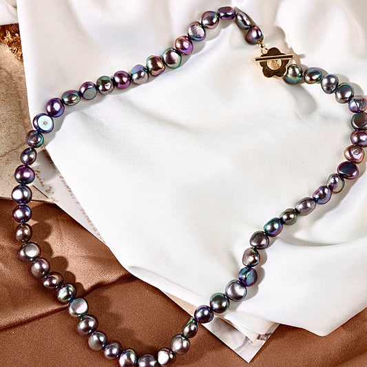 Genuine Freshwater Baroque Pearl Naomi Necklace