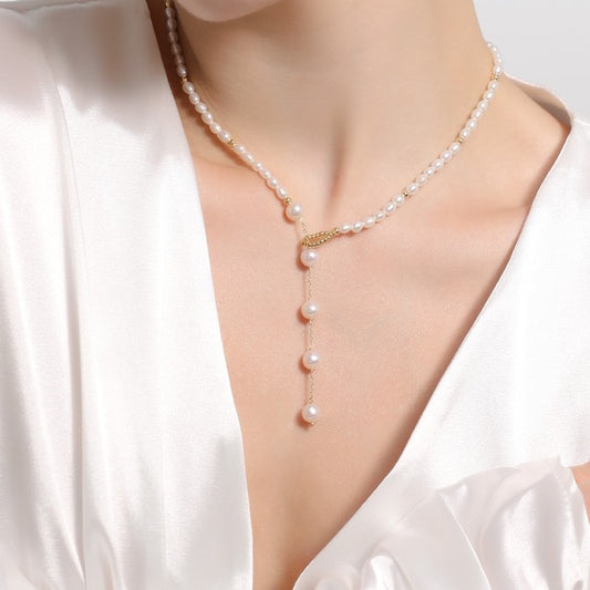 Genuine Freshwater Baroque Pearl Eden Necklace