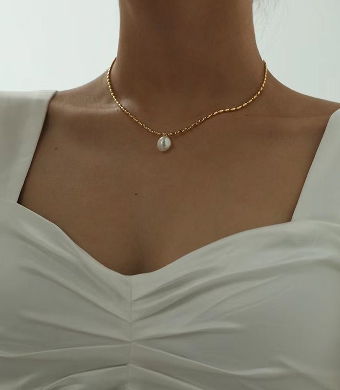 Genuine Freshwater Pearl Hana Necklace