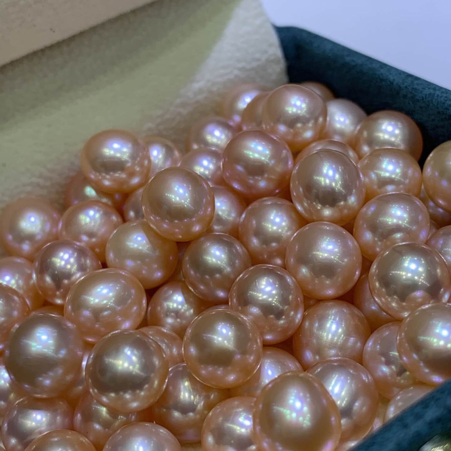 7.5-8mm Round Freshwater AK Orange Pearl