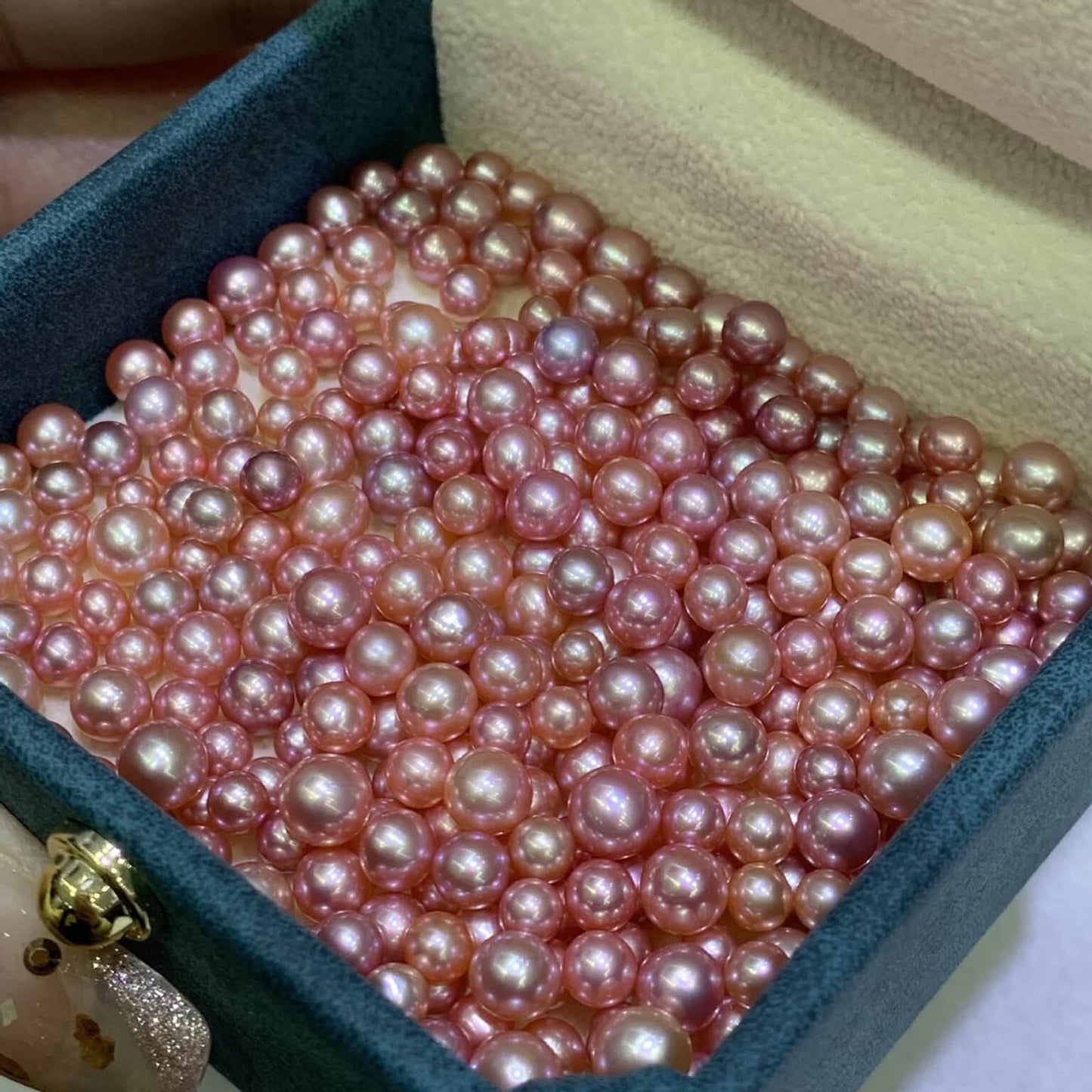 4.5-5mm Freshwater Round AK Pink Rose Pearl