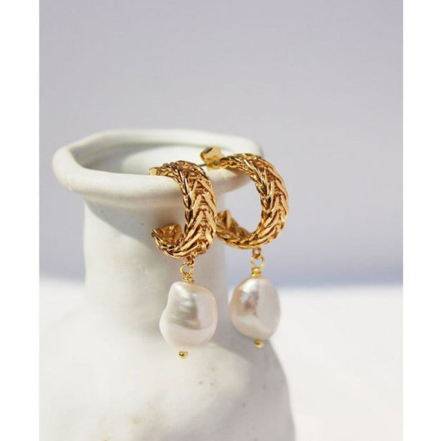 Genuine Freshwater Pearl Gloria Earring