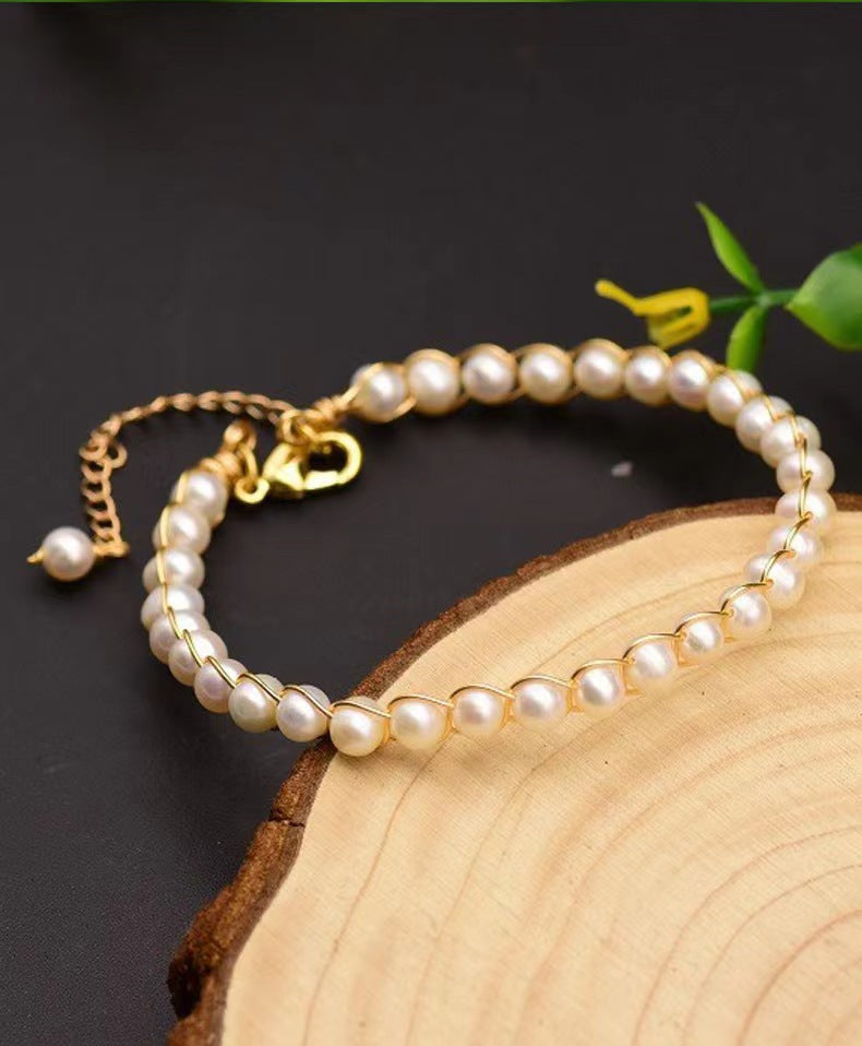 Genuine Freshwater Pearl Demi Bracelet (Limited Edition)