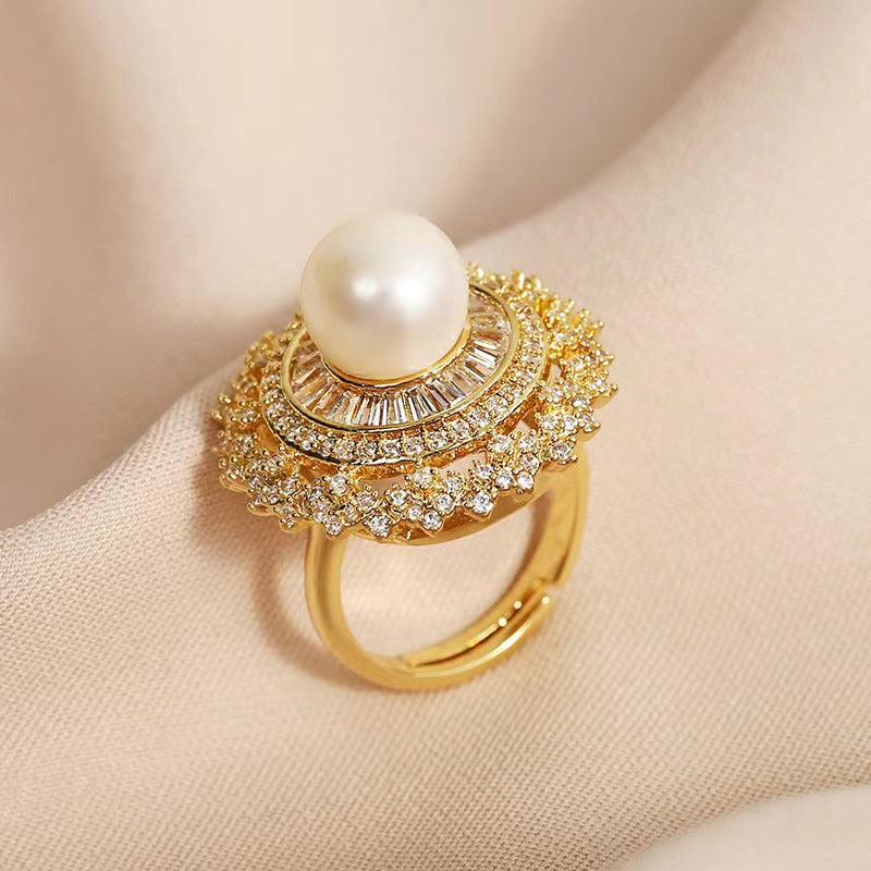 Genuine Freshwater Pearl Chelsea Ring