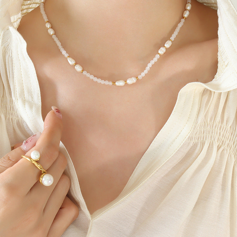 Genuine Natural Freshwater Pearl Goddesses Necklace