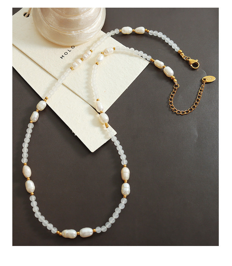 Genuine Natural Freshwater Pearl Goddesses Necklace