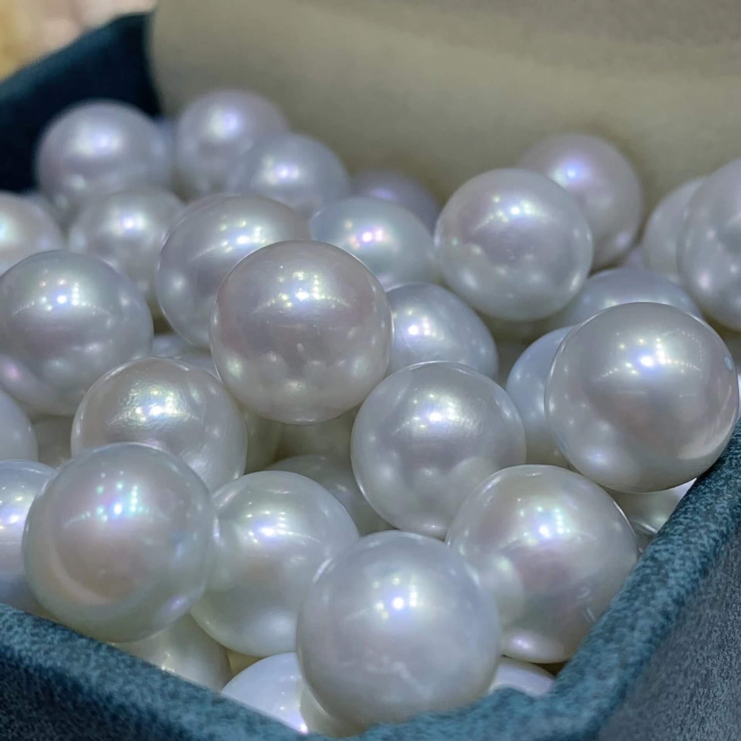 9.5-10.5mm White Round South Sea Pearl