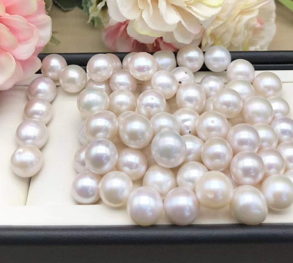 10-11mm Freshwater Round White Pearl