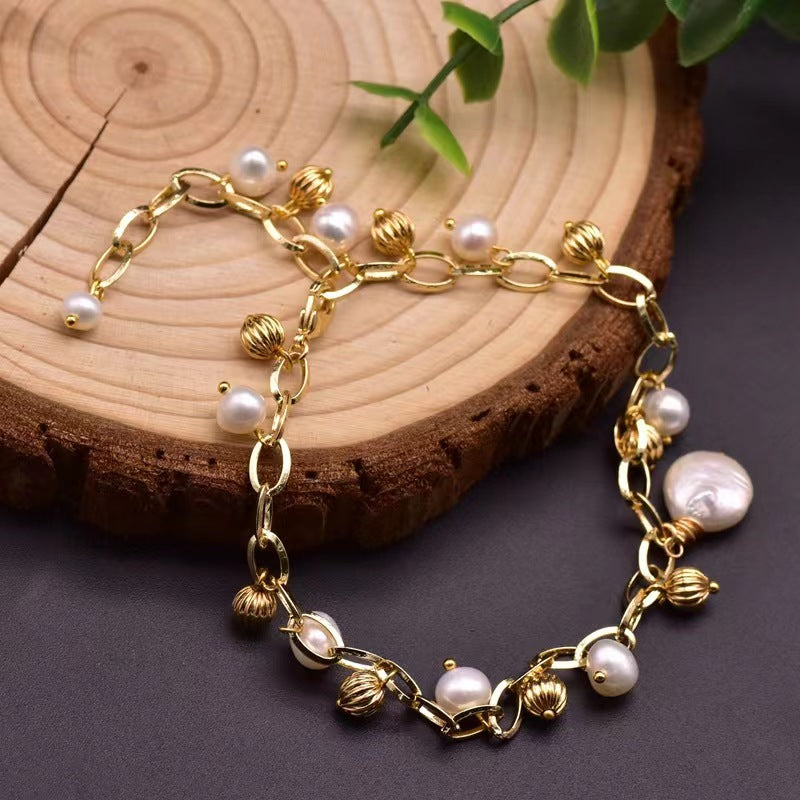 Genuine Freshwater Baroque Pearl Ceres Bracelet (Limited Edition)