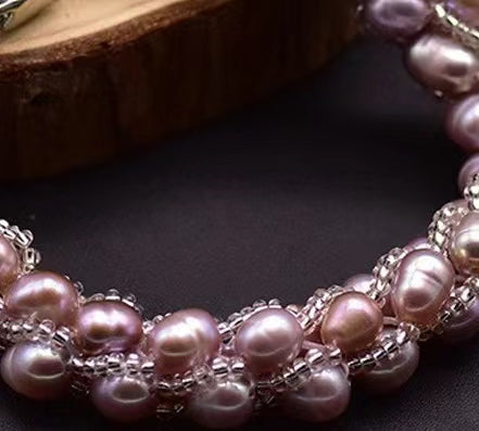 Genuine Freshwater Baroque Pearl Ritz Bracelet (Limited Edition)