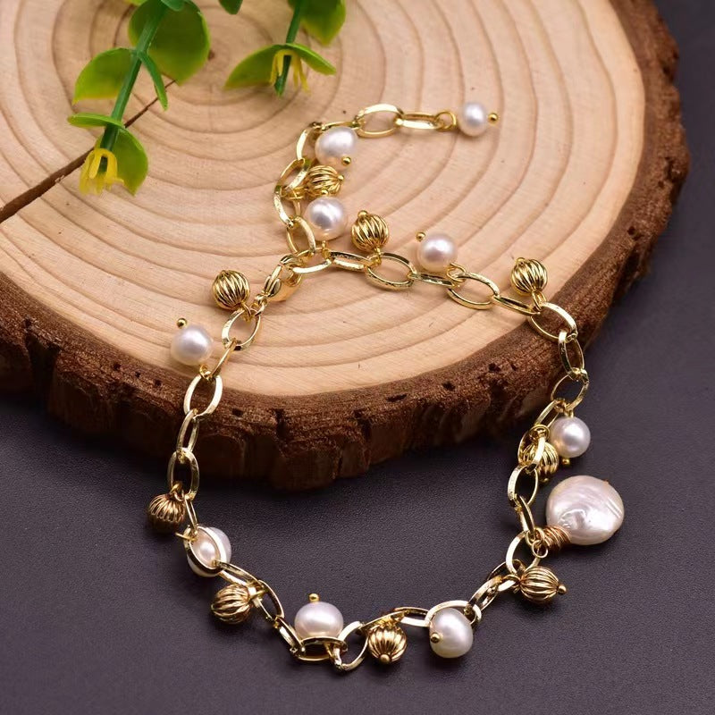 Genuine Freshwater Baroque Pearl Ceres Bracelet (Limited Edition)