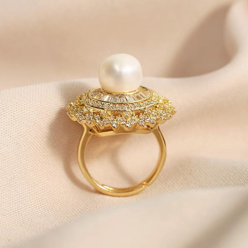 Genuine Freshwater Pearl Chelsea Ring