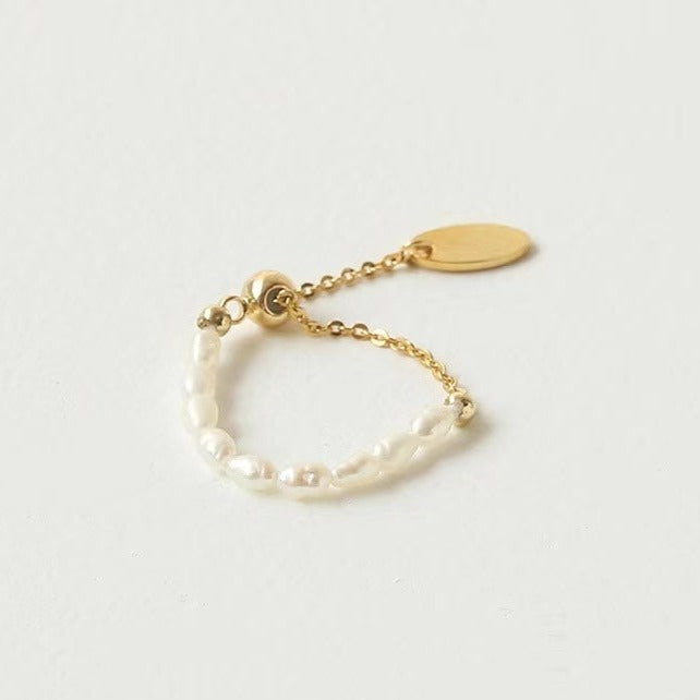 Genuine Freshwater Pearl Essential Ring