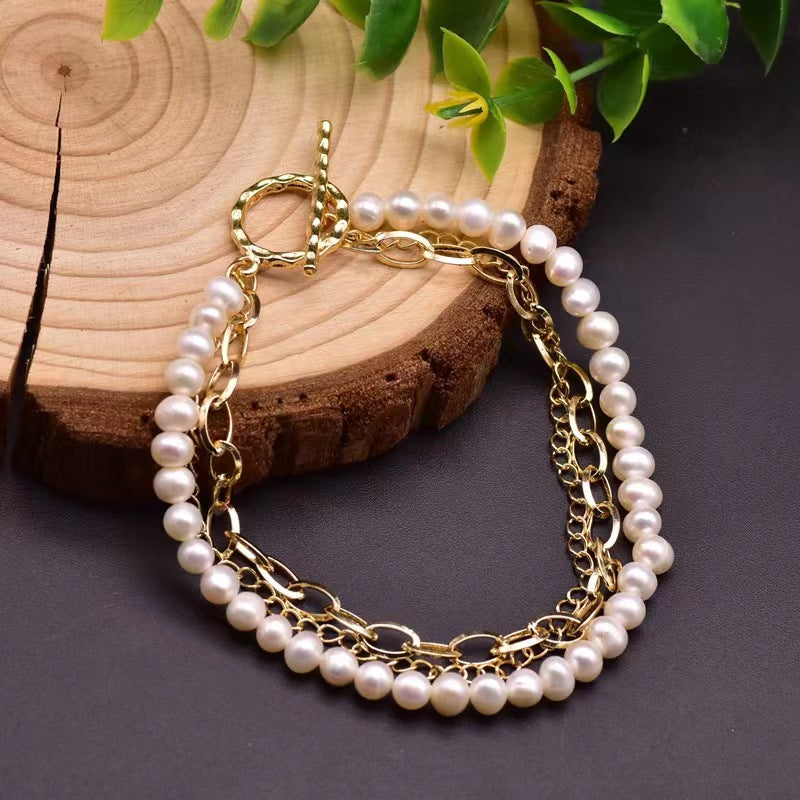 Genuine Freshwater Baroque Pearl Vesta Bracelet (Limited Edition)