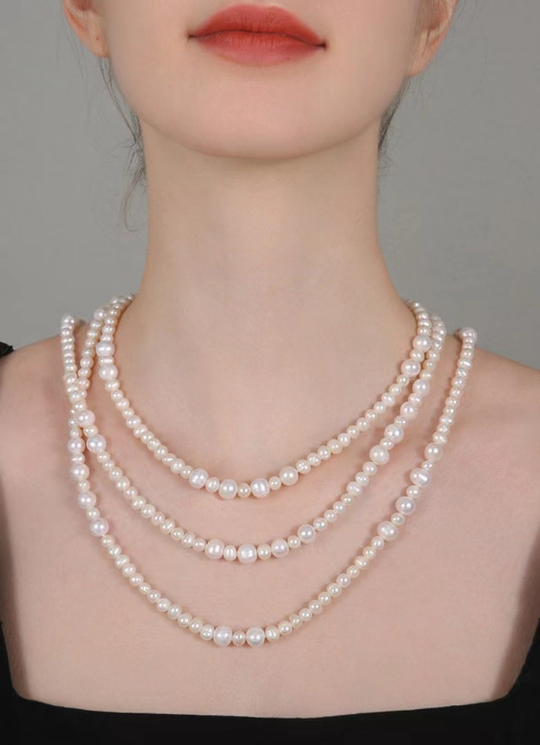 Genuine Freshwater Pearl Silvia Necklace