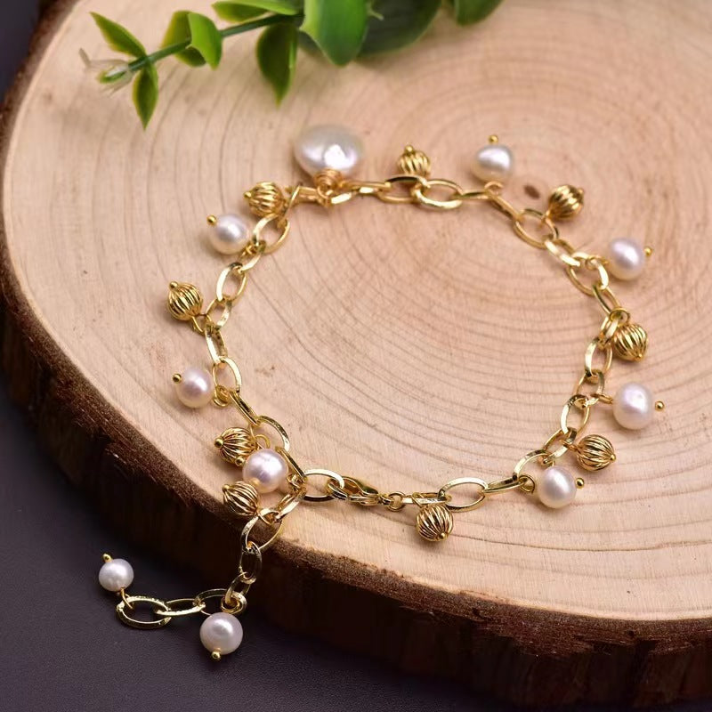 Genuine Freshwater Baroque Pearl Ceres Bracelet (Limited Edition)