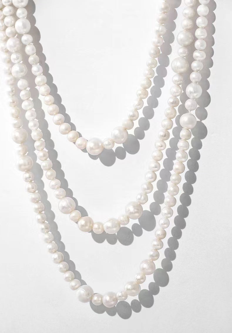 Genuine Freshwater Pearl Silvia Necklace