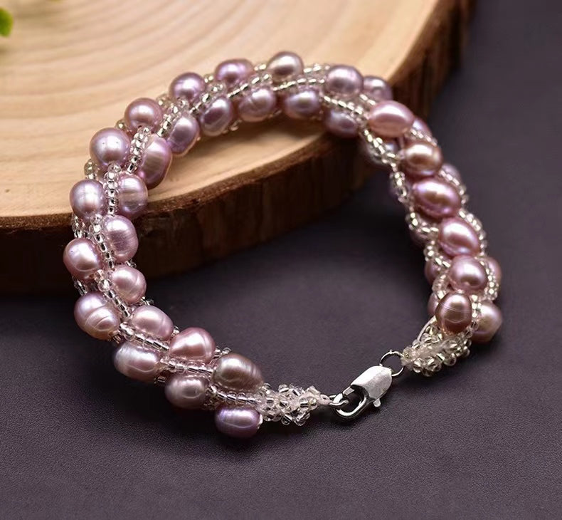 Genuine Freshwater Baroque Pearl Ritz Bracelet (Limited Edition)