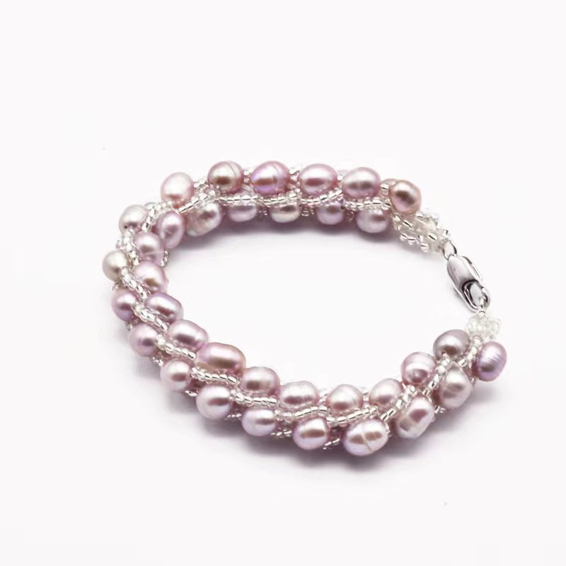 Genuine Freshwater Baroque Pearl Ritz Bracelet (Limited Edition)