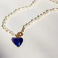 Genuine Freshwater Pearl Full Heart Necklace