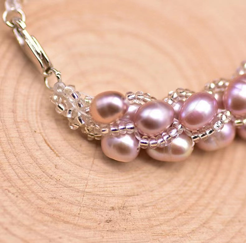 Genuine Freshwater Baroque Pearl Ritz Bracelet (Limited Edition)