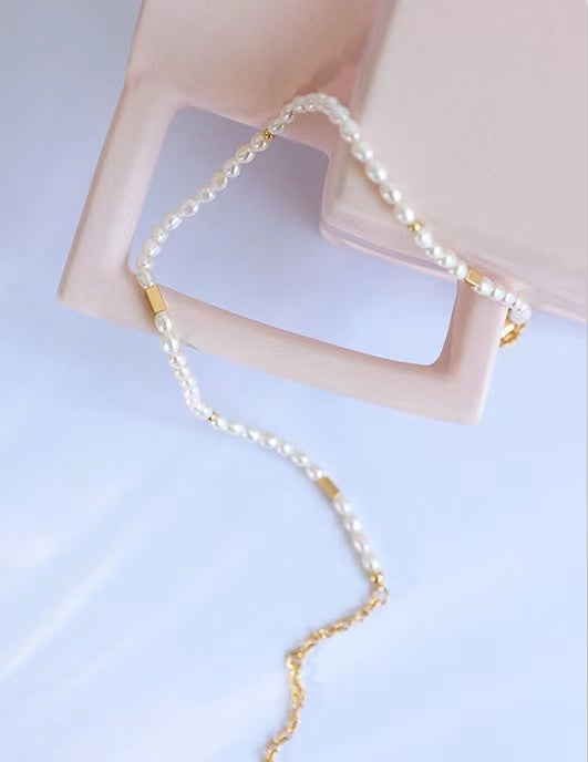 Genuine Freshwater Pearl Corda Necklace