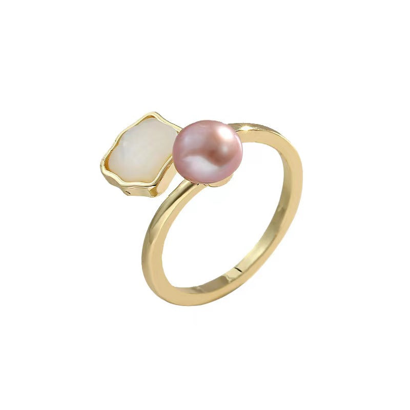 Genuine Freshwater Pearl Cindy Ring