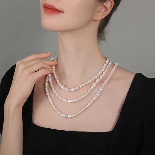 Genuine Freshwater Pearl Silvia Necklace