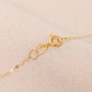 Genuine Freshwater Pearls 18K Solid Gold Bubble Necklace