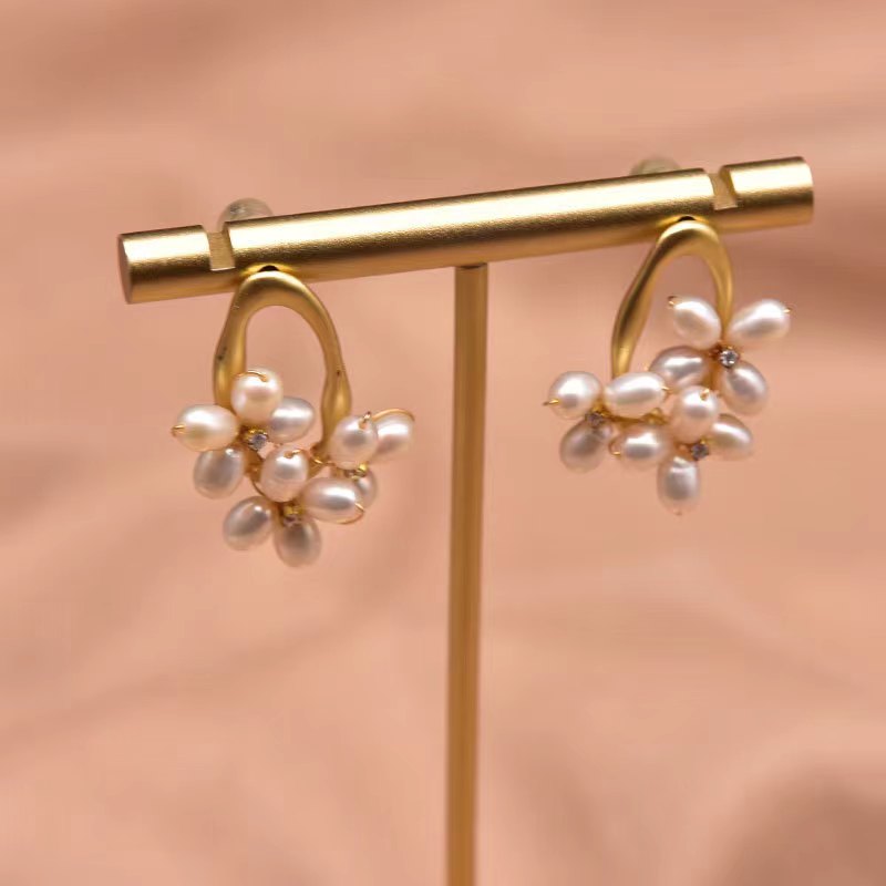 Genuine Freshwater Baroque Pearl Night Market Earrings (Limited Edition)