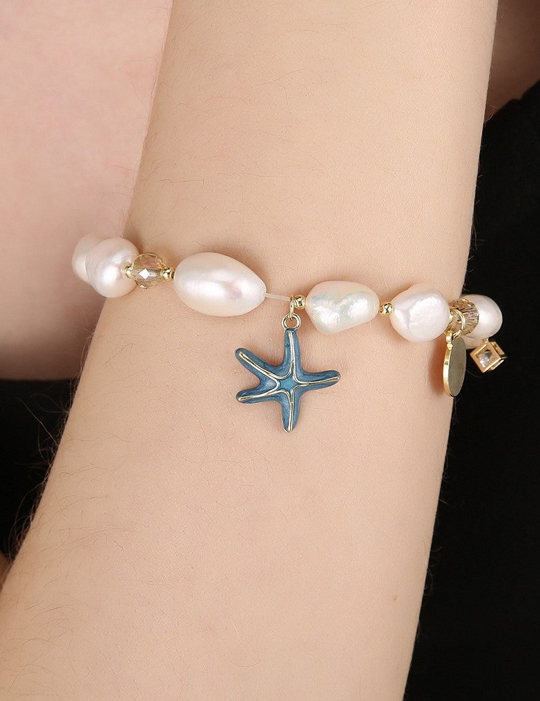 Genuine Freshwater Pearl Seaside Bracelet