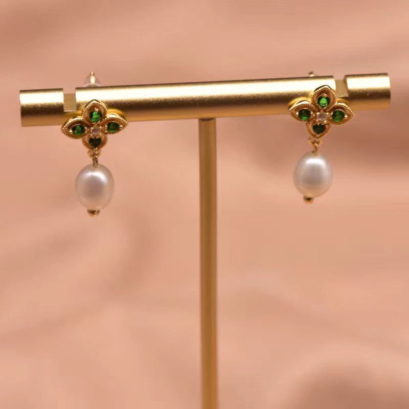 Genuine Freshwater Baroque Pearl Night Market Earrings (Limited Edition)