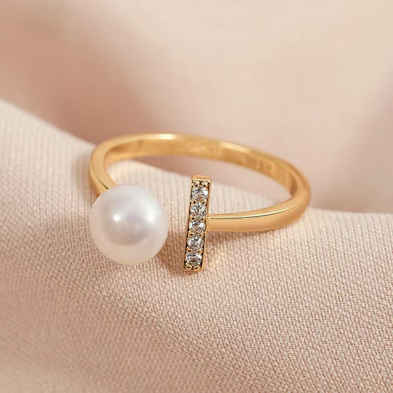 Genuine Freshwater Pearl Ellie Ring